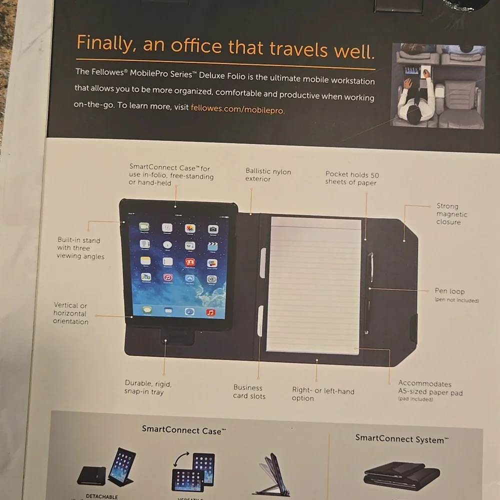 Fellowes deluxe folio